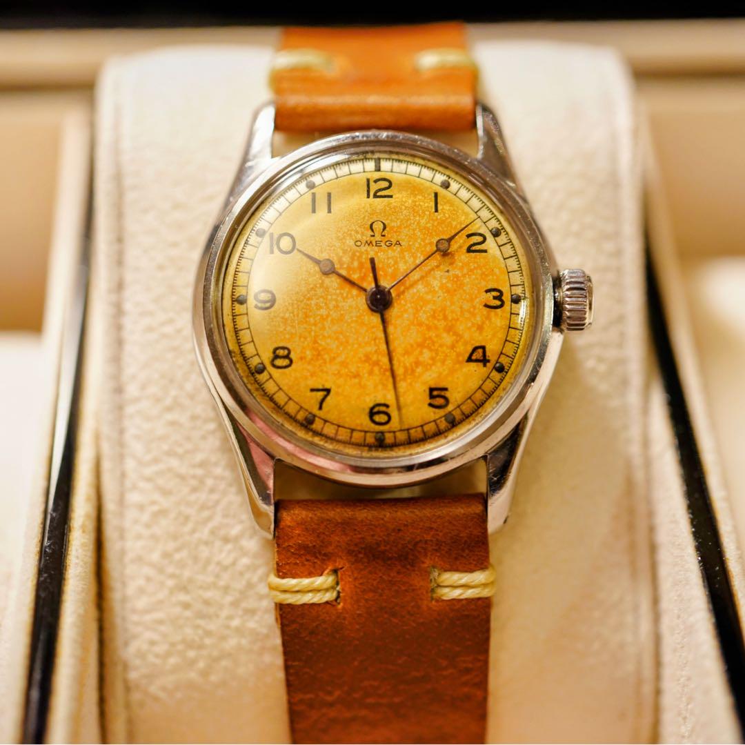 激レア　OMEGA オメガ　アンティーク　手巻き　OH済み　1942年