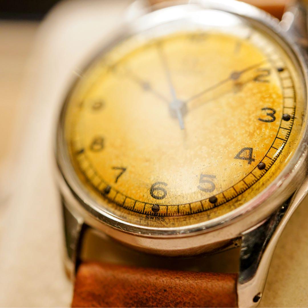 激レア　OMEGA オメガ　アンティーク　手巻き　OH済み　1942年