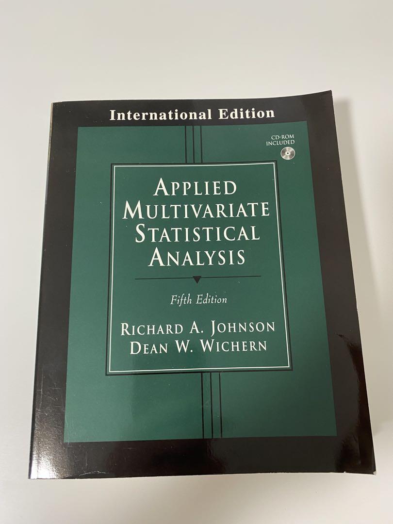 ビジネス・経済 Applied Multivariate StatisticalAnalysis