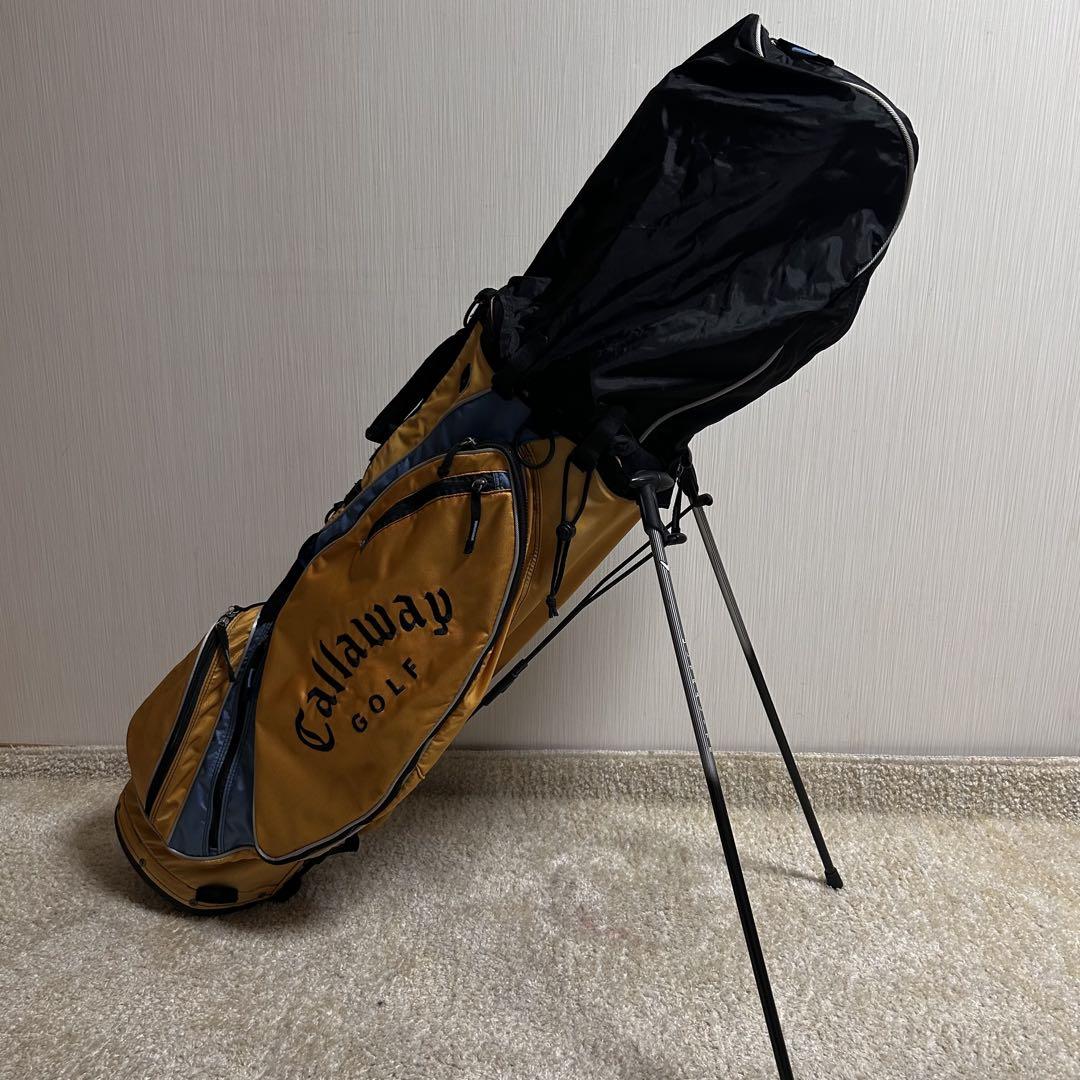 レディース　右利き用　ゴルフセット　ハーフセット　スタンド式キャディバッグ付き
