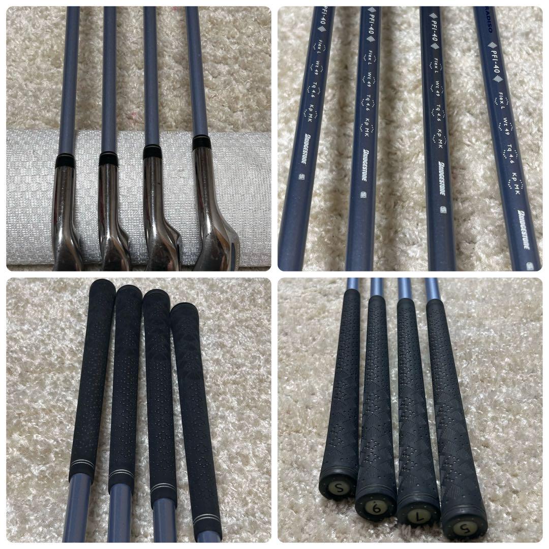 レディース　右利き用　ゴルフセット　ハーフセット　スタンド式キャディバッグ付き