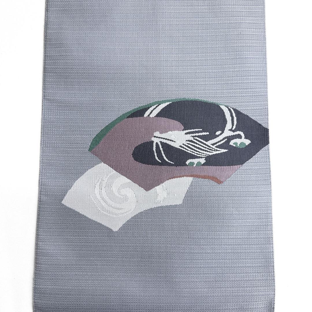 未着用　名古屋帯　龍　ドラゴン　着物　121a o