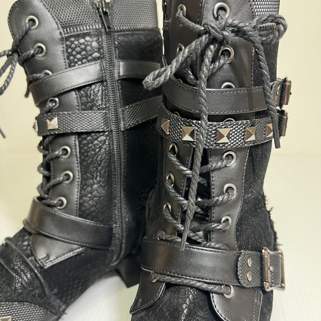 LOVEHUNTER ラブハンター スタッズ ブーツ　26cm 完売品