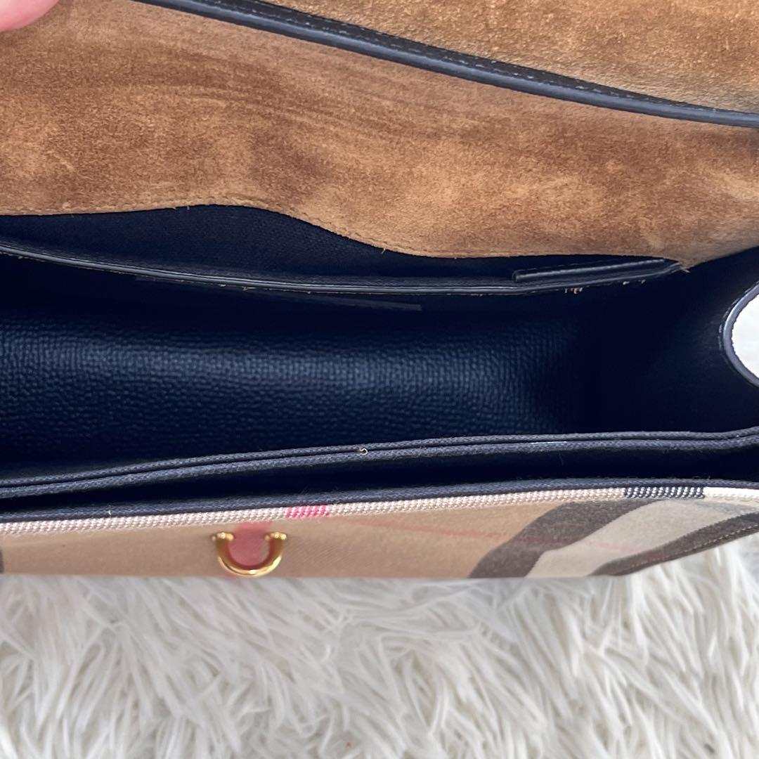【美品】希少 バーバリー ハウスチェック マッケン ショルダーバッグ