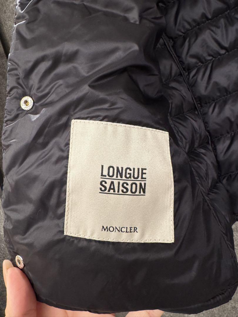 【極美品】MONCLER 黒 ダウンベスト　モンクレール　ブラック