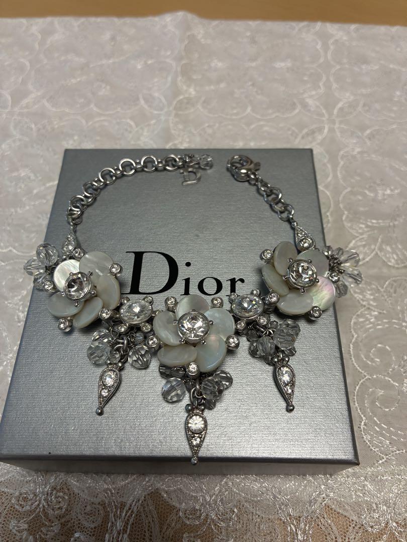 ⭐Christian Dior⭐フラワーモチーフ ブレスレット⭐ Dior フラワーモチーフ ブレスレット
