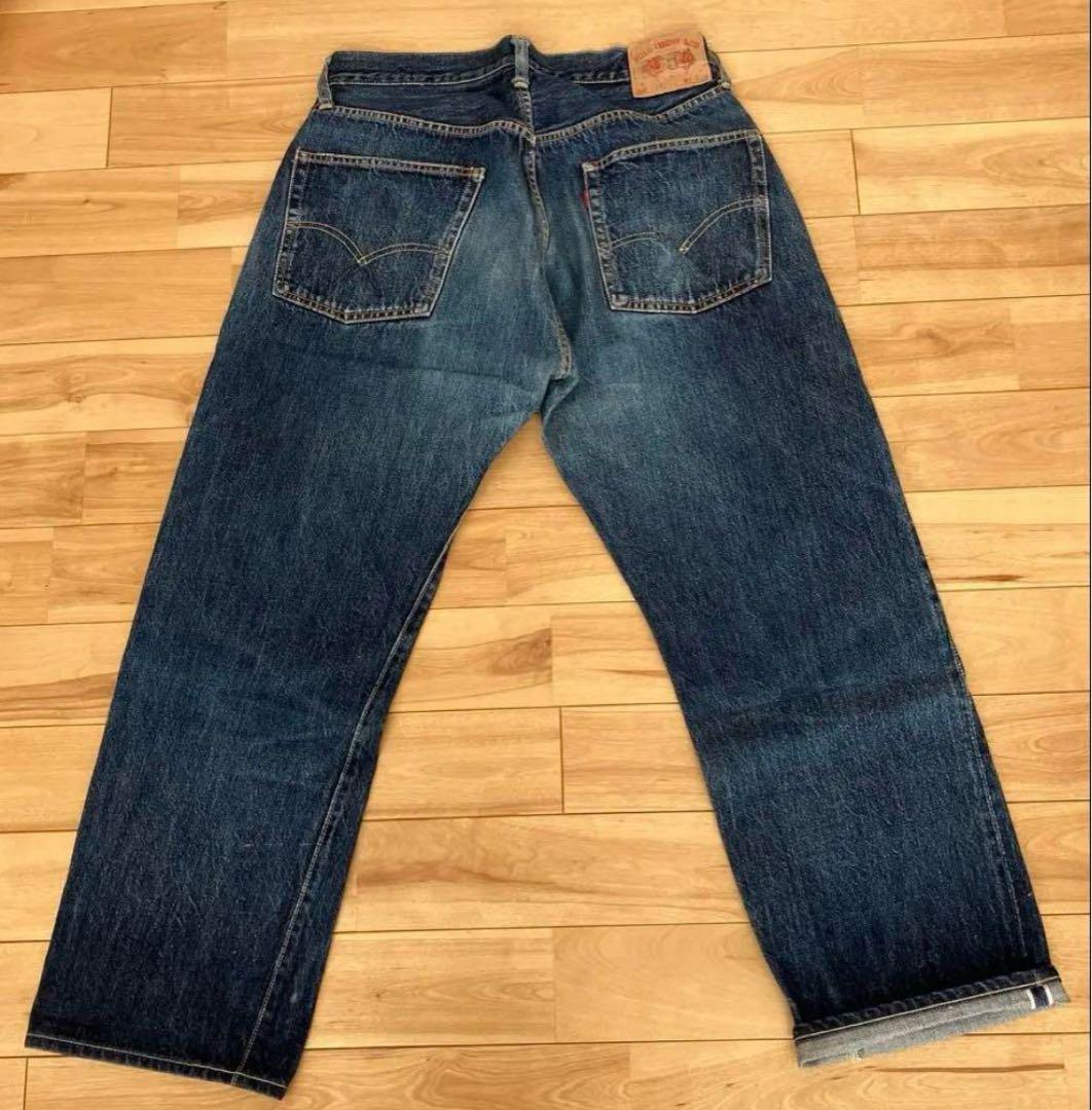 W34 限定シリアルナンバー入り　フルカウントジーンズ　1101xx