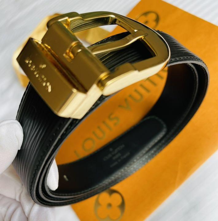ルイヴィトン サンチュール ブラック 8cJw9-m29229576601 レザーベルト エピ 豊富な好評