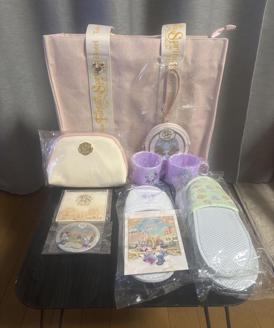 ファンタジースプリングスホテル　トートバック、ポーチセット
