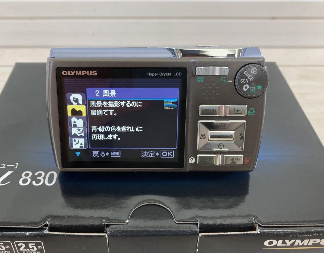 訳あり】 OLYMPUS μ830 オリンパス ミュー830 XDカード付き | fpac.com.br
