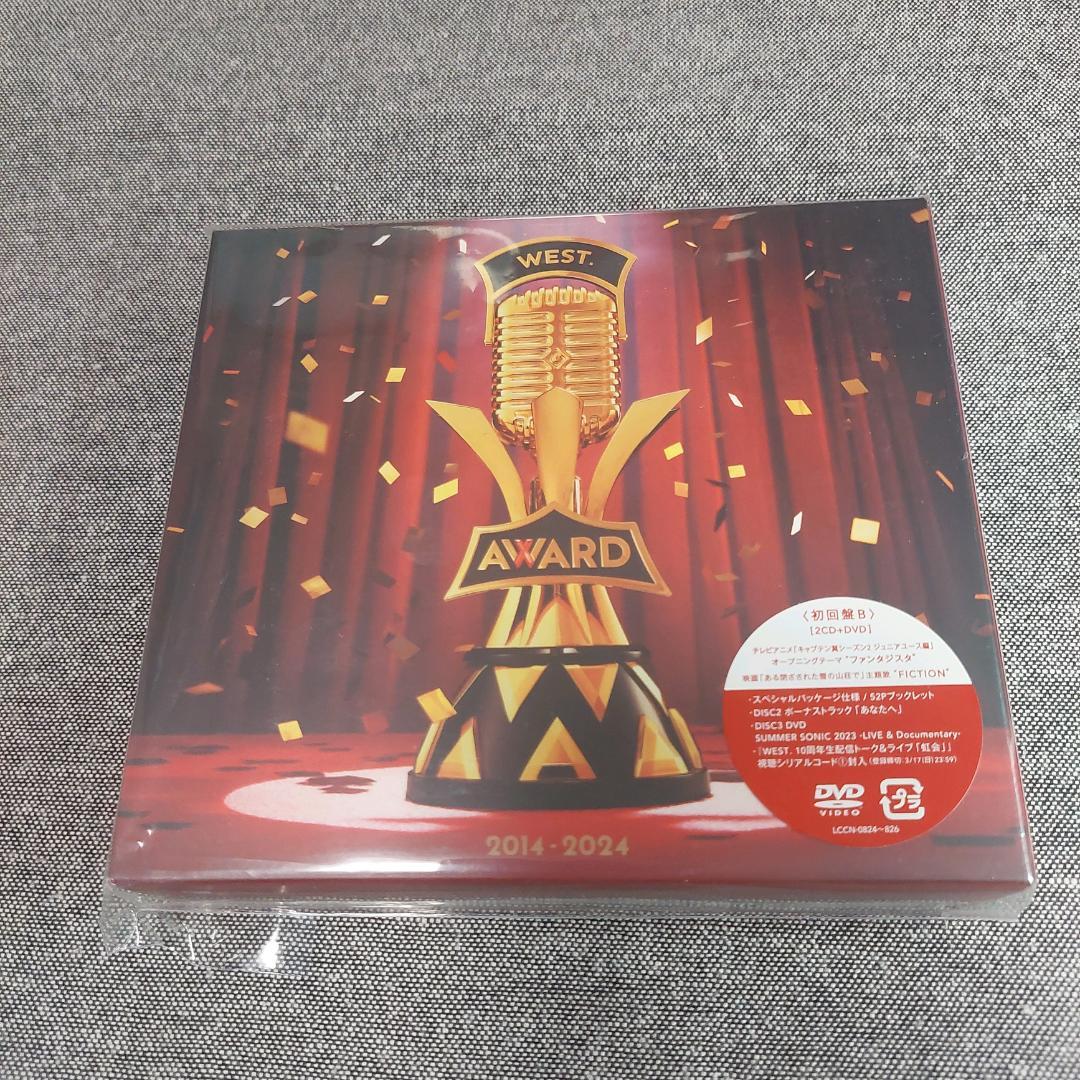 WEST. AWARD 初回盤B 2CD＋DVD - メルカリ