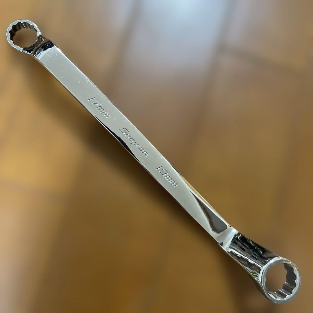 Snap-on オフセットメガネレンチ17mm-19mm XOM1719