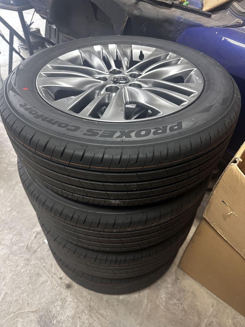 40 アルファード新車　外し　純正ホイール付き　225/60R18