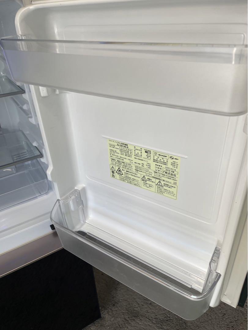 931⭕️シャープ 冷蔵庫 一人暮らし 100ℓ級 黒 小型 設置無料 安い 画像3
