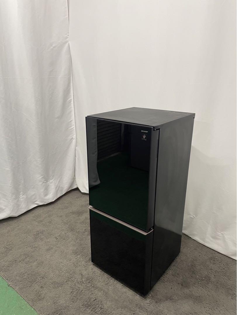 931⭕️シャープ 冷蔵庫 一人暮らし 100ℓ級 黒 小型 設置無料 安い 画像7
