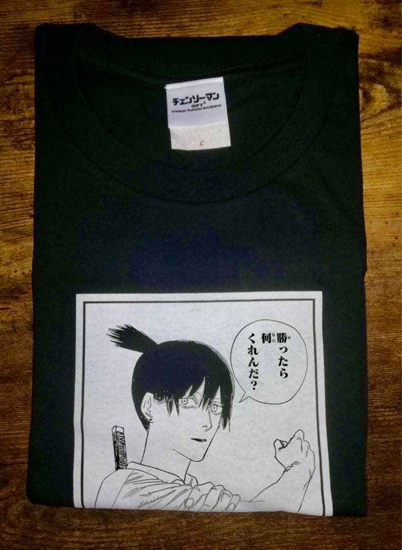 チェンソーマン Tシャツ 早川アキ新品、♥ YUZUMIYA_COM