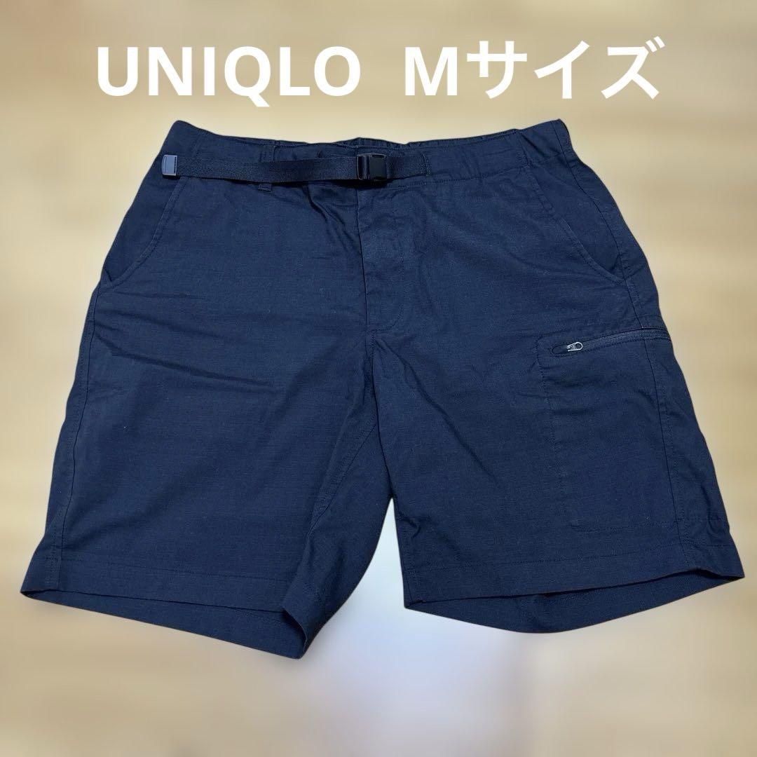 UNIQLO】ハーフパンツ Mサイズ ブラック - メルカリ