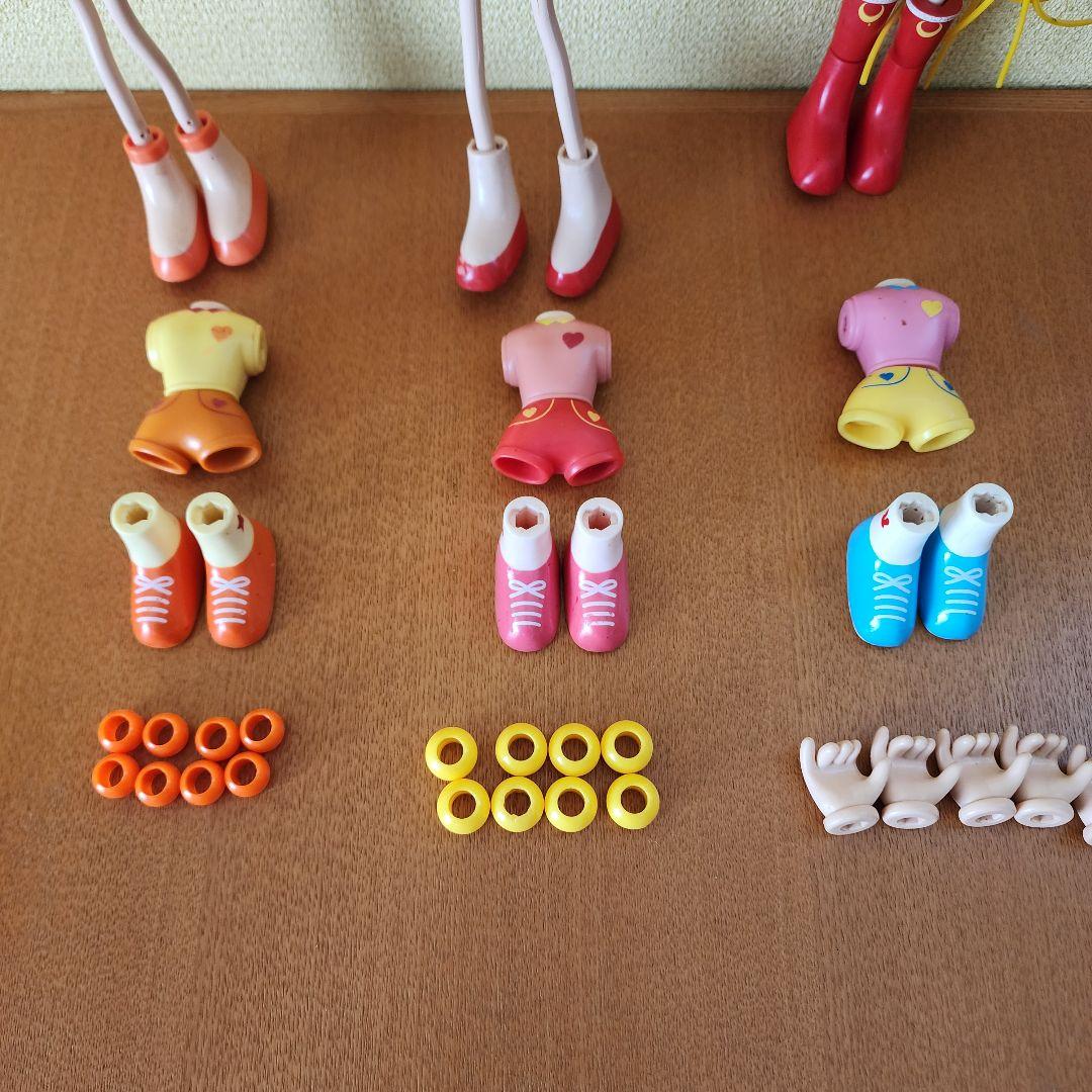 5体セットやや傷や汚れあり