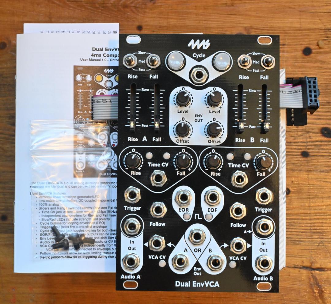 4ms Dual EnvVca モジュラーシンセ MakeNoise Maths