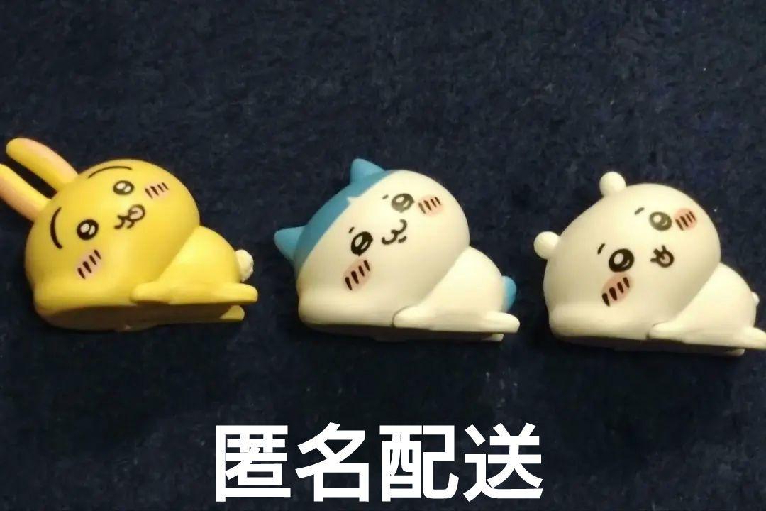 ちいかわ 一番くじ B*C*D賞 ちいかわ ハチワレ うさぎ　フィギア３体セット ☆ちいかわ 一番くじ C賞ハチワレフィギュア D賞うさぎ