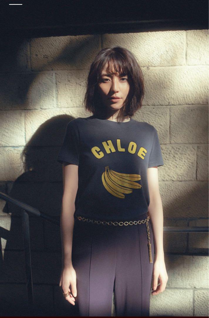 クロエ☆2025☆バナナTシャツ☆長澤まさみ☆XS