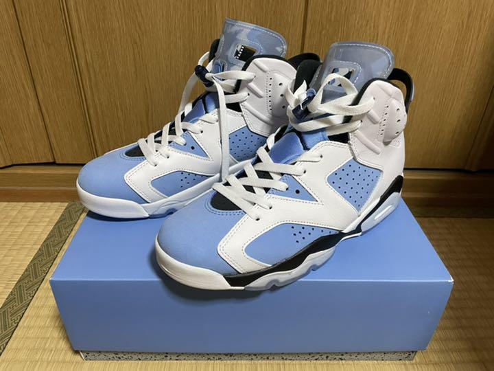 NIKE AIR JORDAN 6 UNC エアジョーダン6 27cm