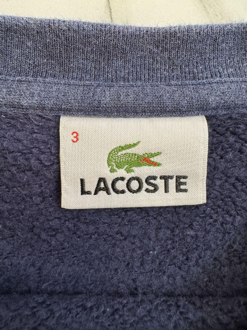 LACOSTE／スウェット／スヌーピーコラボ