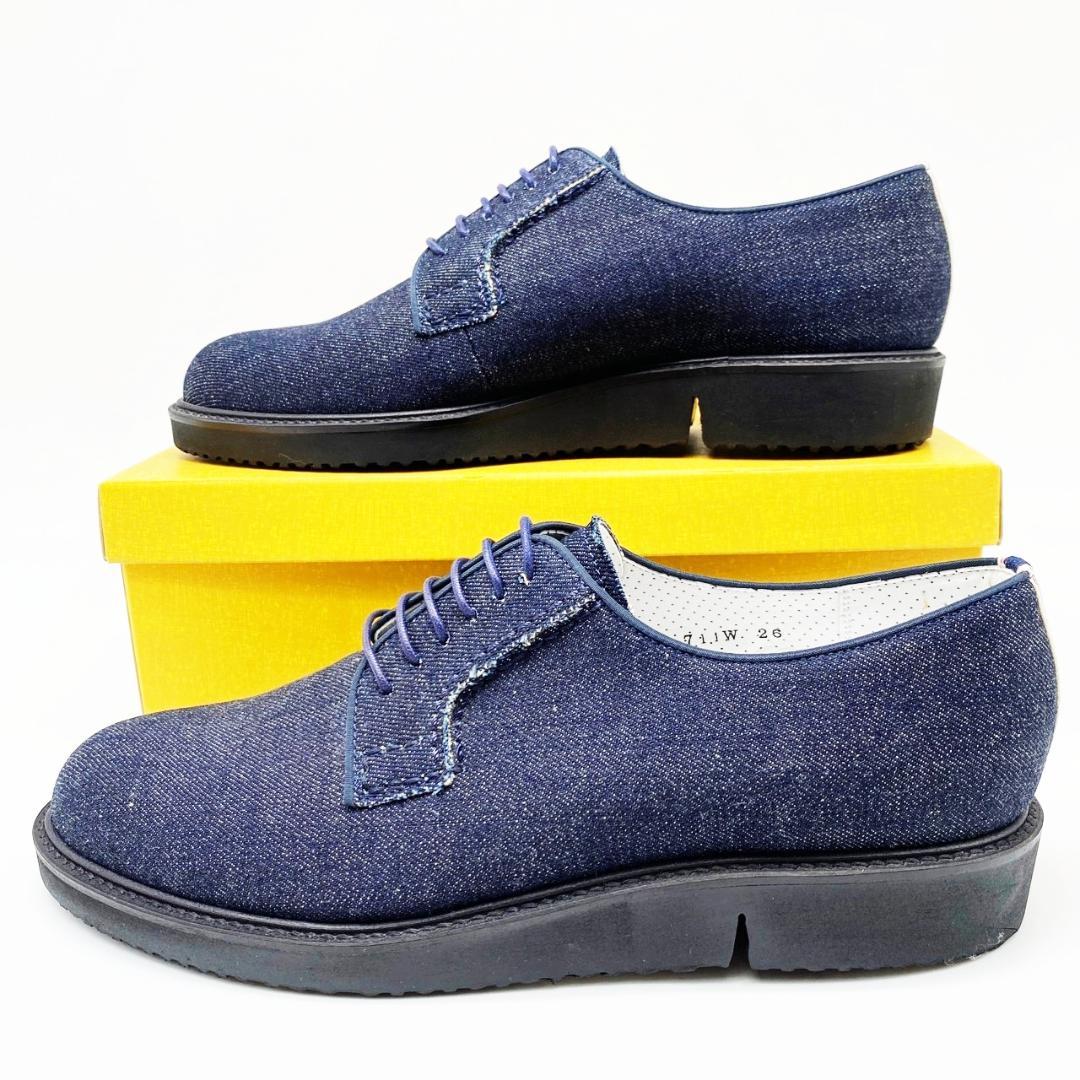 スマートスクラブス 【未使用】HARUTA ハルタ プレーントゥ 26 デニム