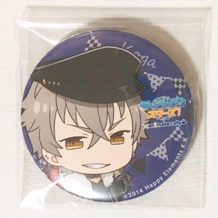 あんスタ★UNDEAD【大神晃牙】アニカフェ★SD★缶バッジ★2点セット