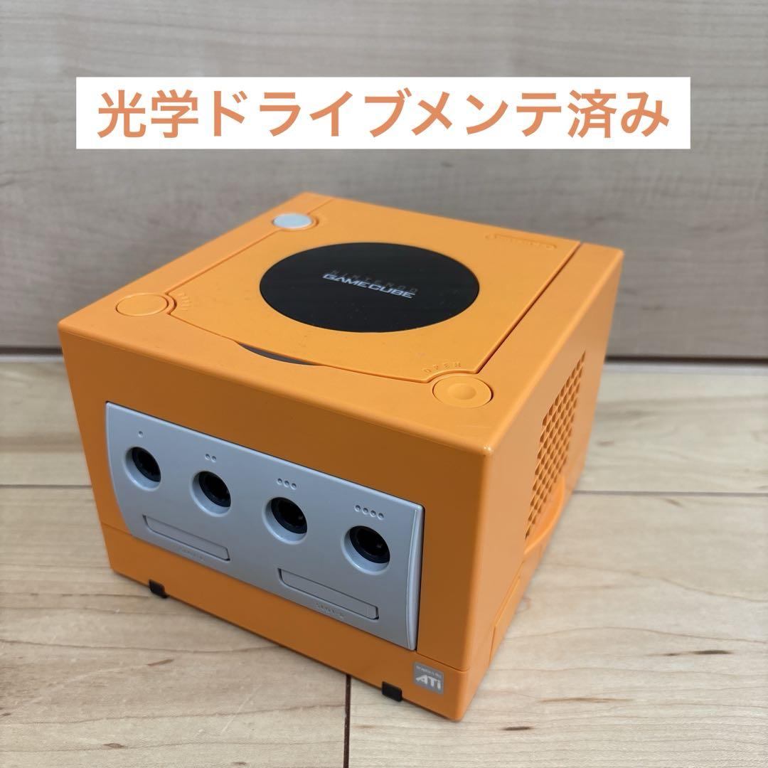 ゲームキューブ　本体　オレンジ②