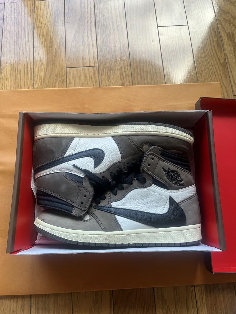 靴 Nike Air Jordan 1 travis scott