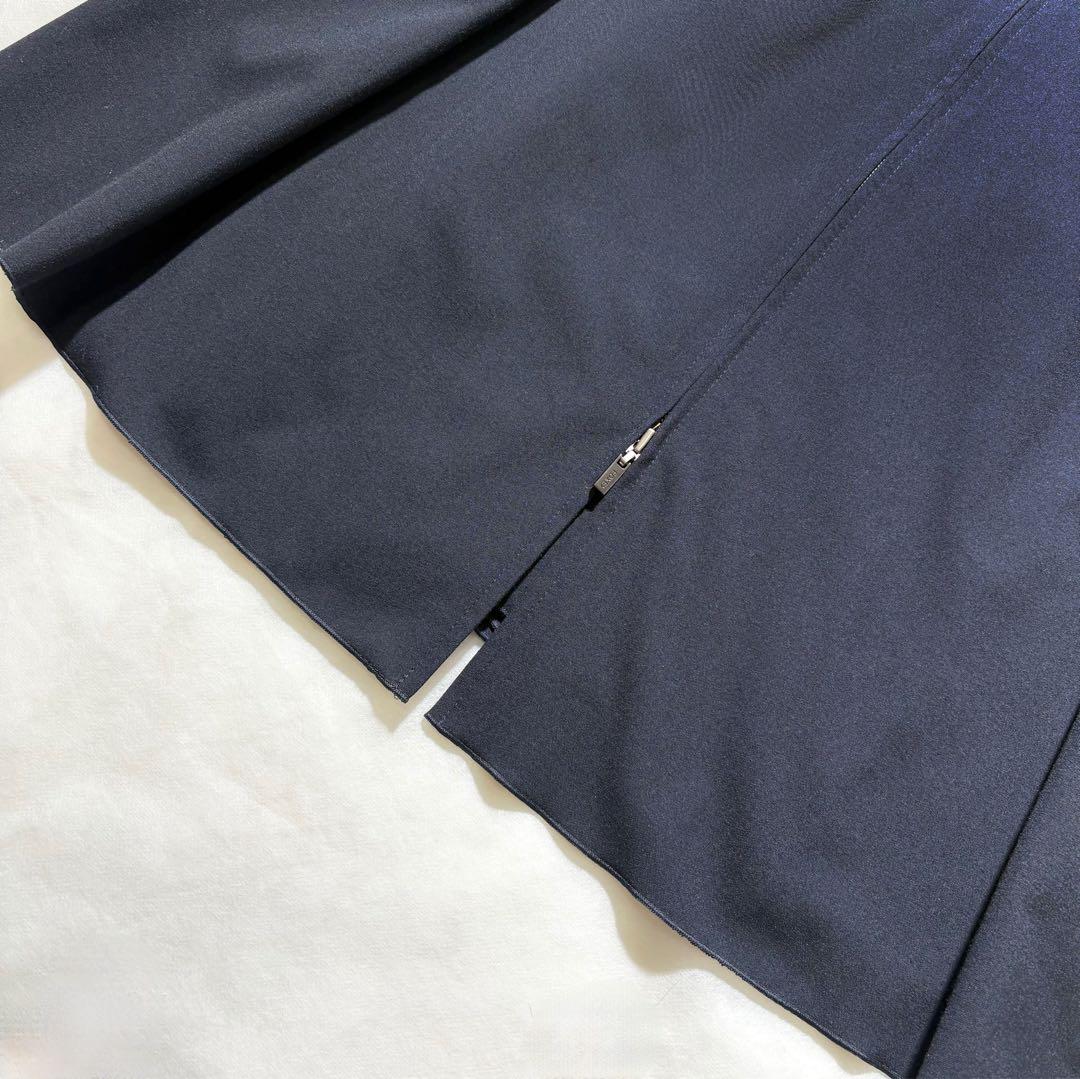 極美品*フォクシー ワンピース 2way 白襟 ひざ丈 Aライン ストレッチ 極美品*フォクシー ワンピース 2way 白襟 ひざ丈 Aライン