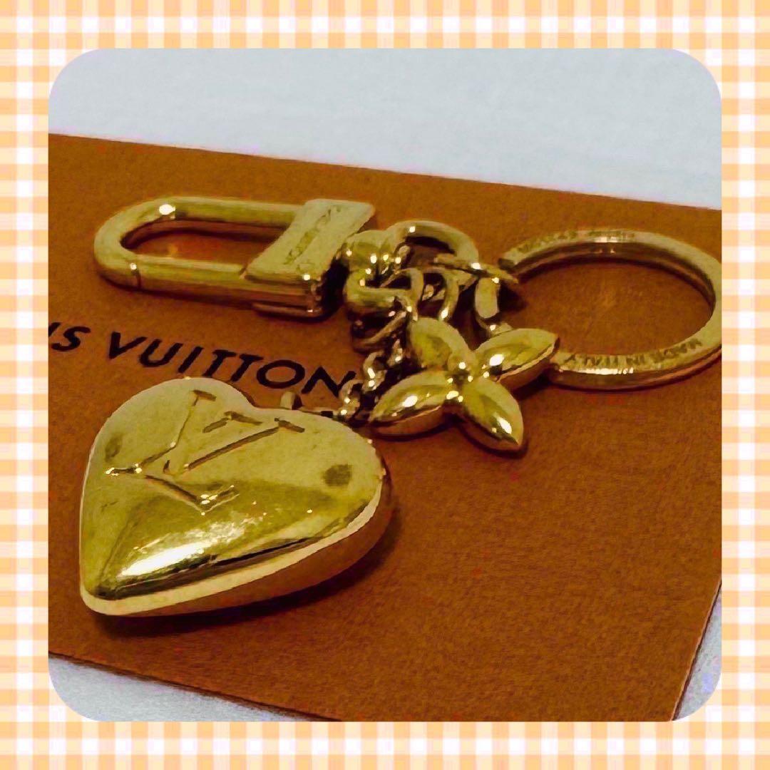 本日限定価格‼️️正規品❤️LOUIS VUITTON＊ゴールド ハート型
