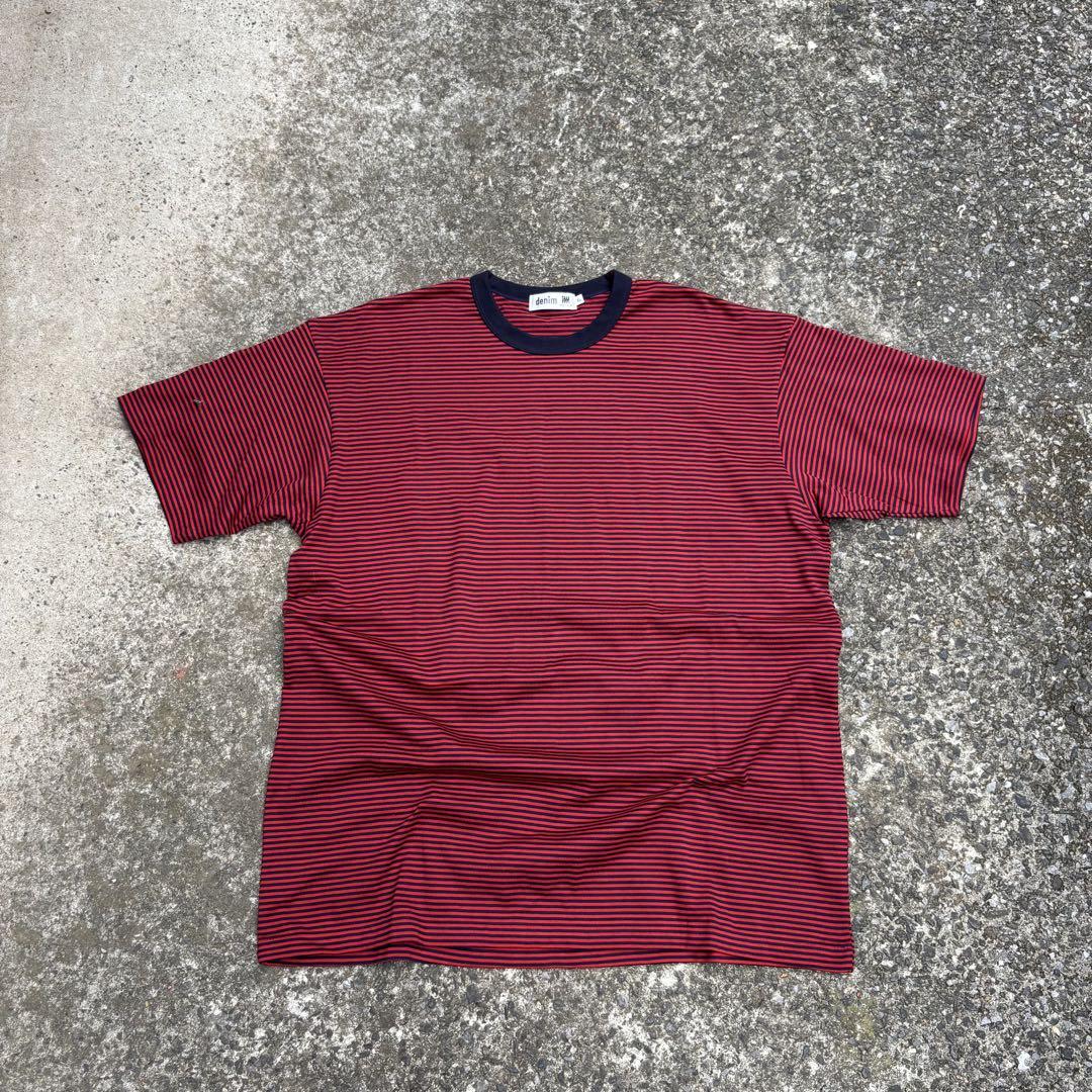 80s issey miyake im product 半袖 Tシャツ ボーダー