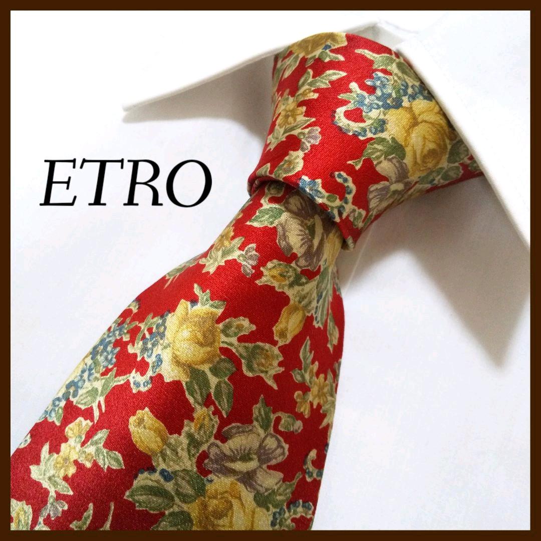 Etro エトロ ネクタイ シルク ボタニカル柄 花柄 バラ 古着 コーデ Rg Tech Net Etro エトロ ネクタイ シルク ボタニカル柄 花柄 バラ 古着 コーデ Rg Tech Net