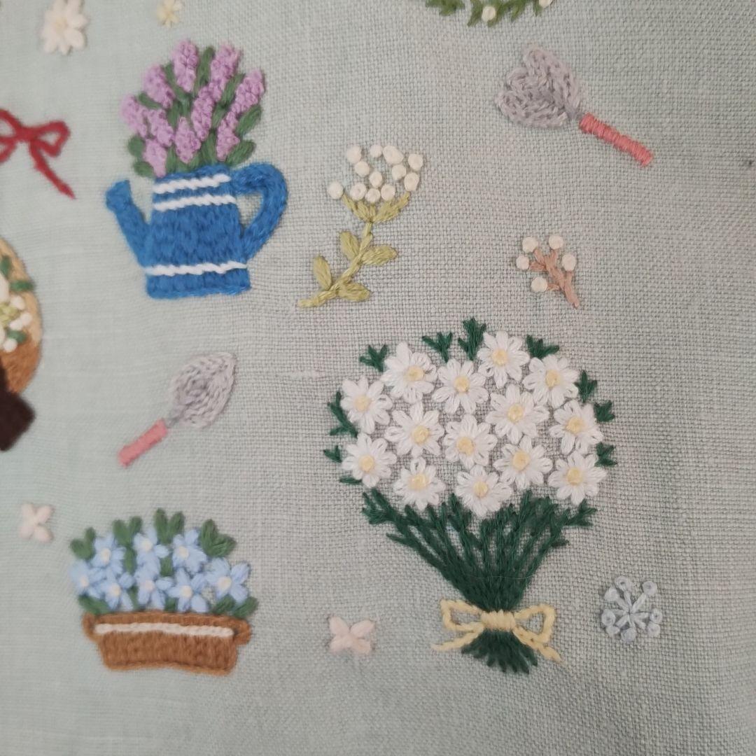 ハンドメイド 手刺繍 ト― トバック
