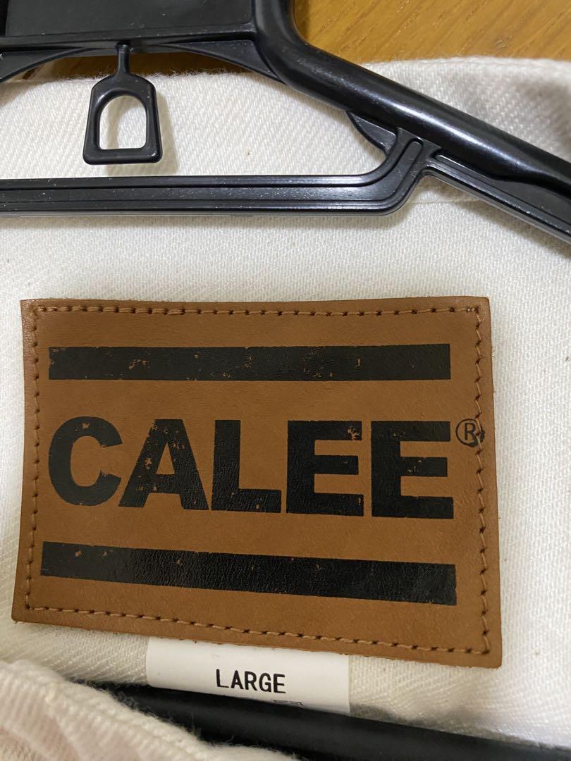 CALEE ホワイト　デニム