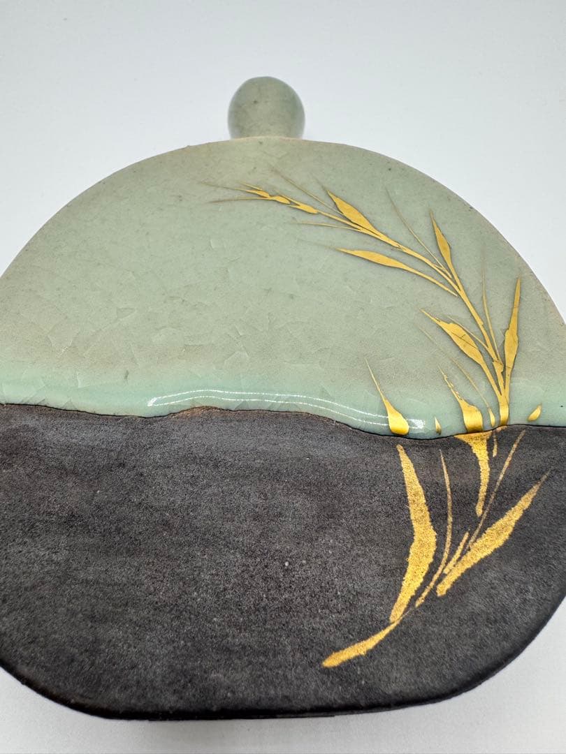 花瓶 一輪挿し 青磁 釉薬 谷山目立った傷や汚れなし NEXPOTALLINN_EU