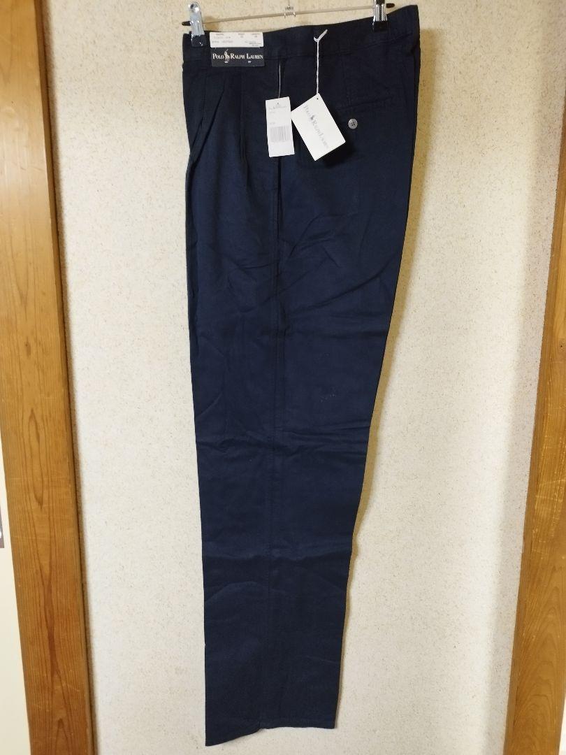 USA製 デッドストック 旧ロゴ 90sポロラルフローレン チノパンツ polo