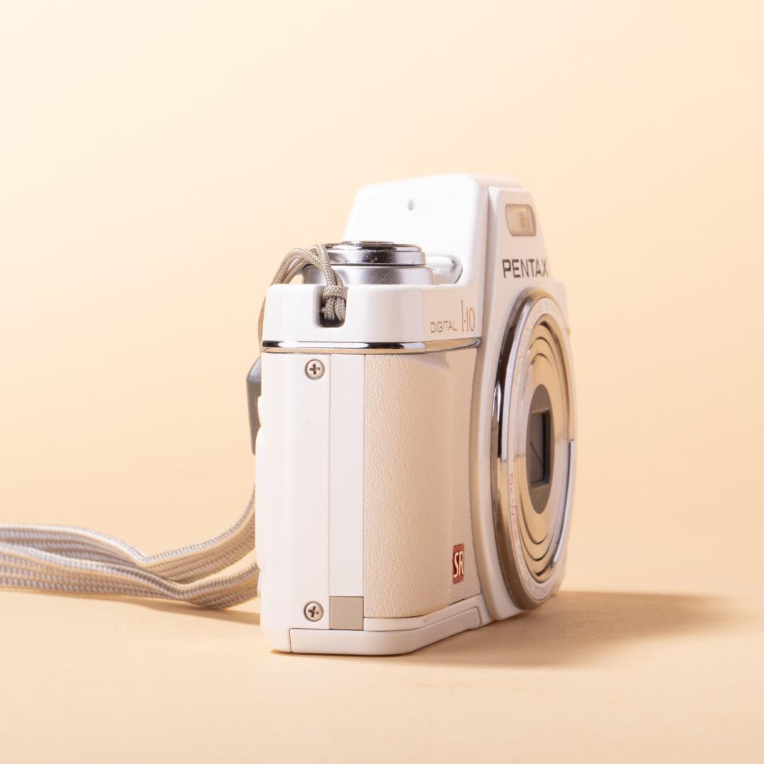 【レトロ可愛い】PENTAX DIGITAL optio I-10 ホワイト レトロ可愛い】PENTAX DIGITAL Optio I-10 ホワイト