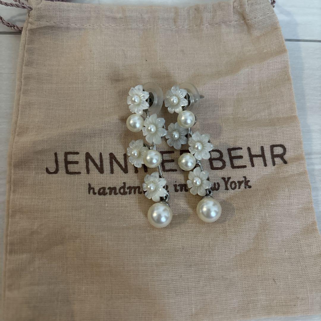 最終JENNIFER BEHR カリッサ ピアス ブライダル シルバー パール 最終JENNIFER BEHR カリッサ ピアス ブライダル シルバー パール