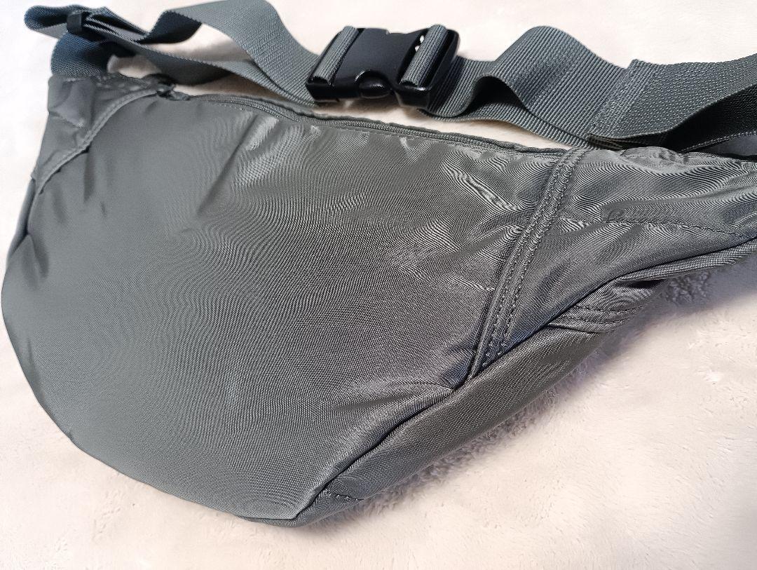 PORTER シルバーグレー ボディバッグ（S) タンカー