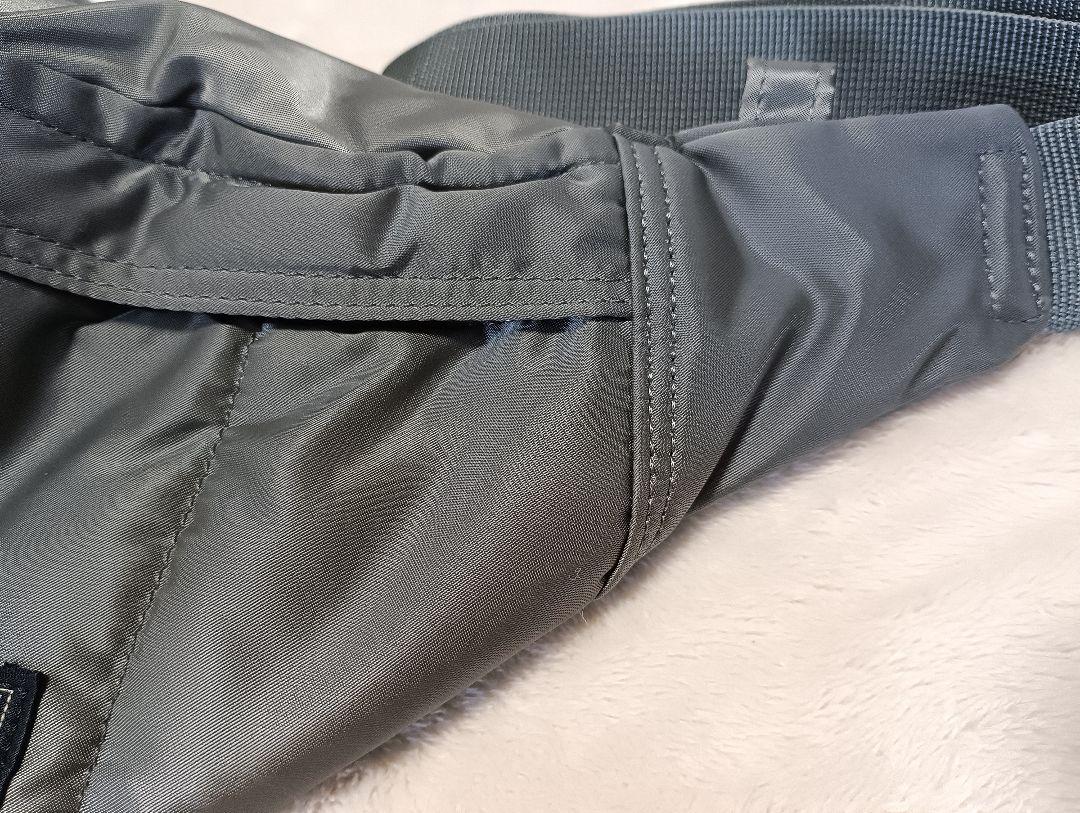 PORTER シルバーグレー ボディバッグ（S) タンカー