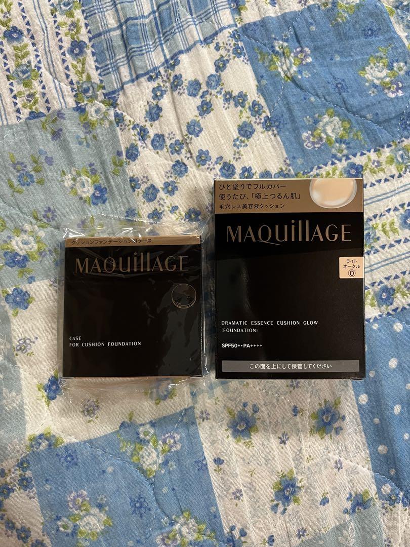 マキアージュ毛穴レス美容液クッションドラマティックエッセンスクッショングロウ
