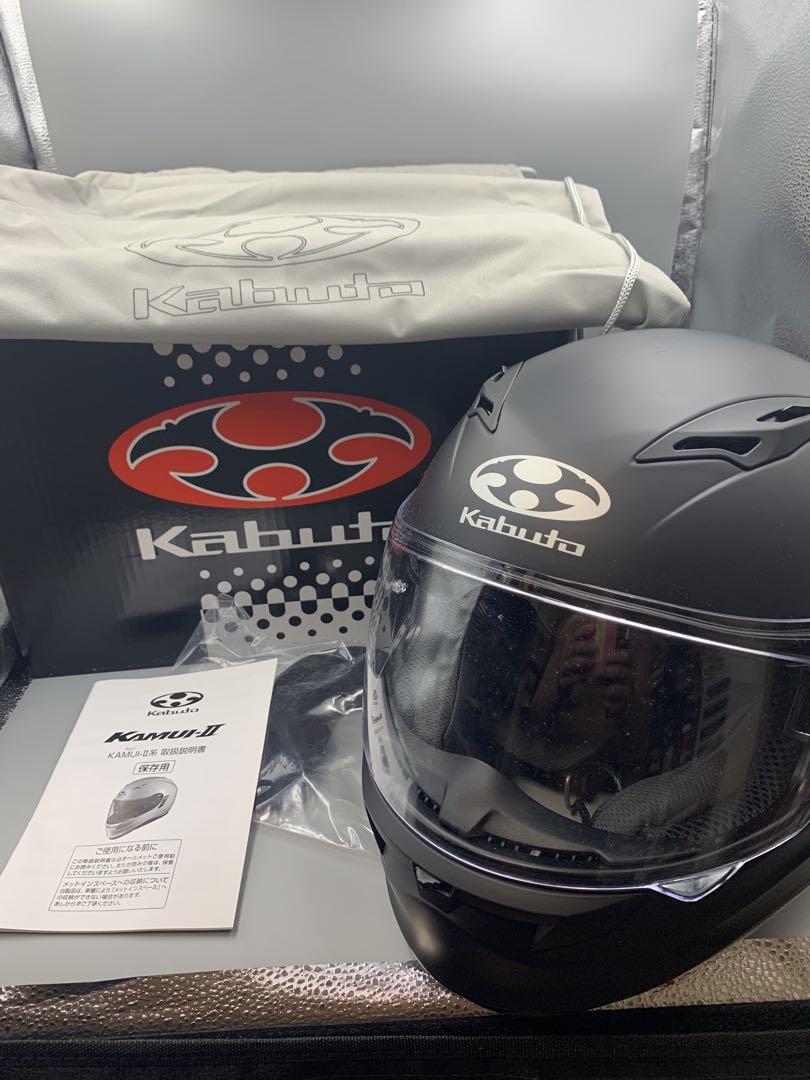 Kabuto Kamui-Ⅱ ヘルメット マットブラック　中古品