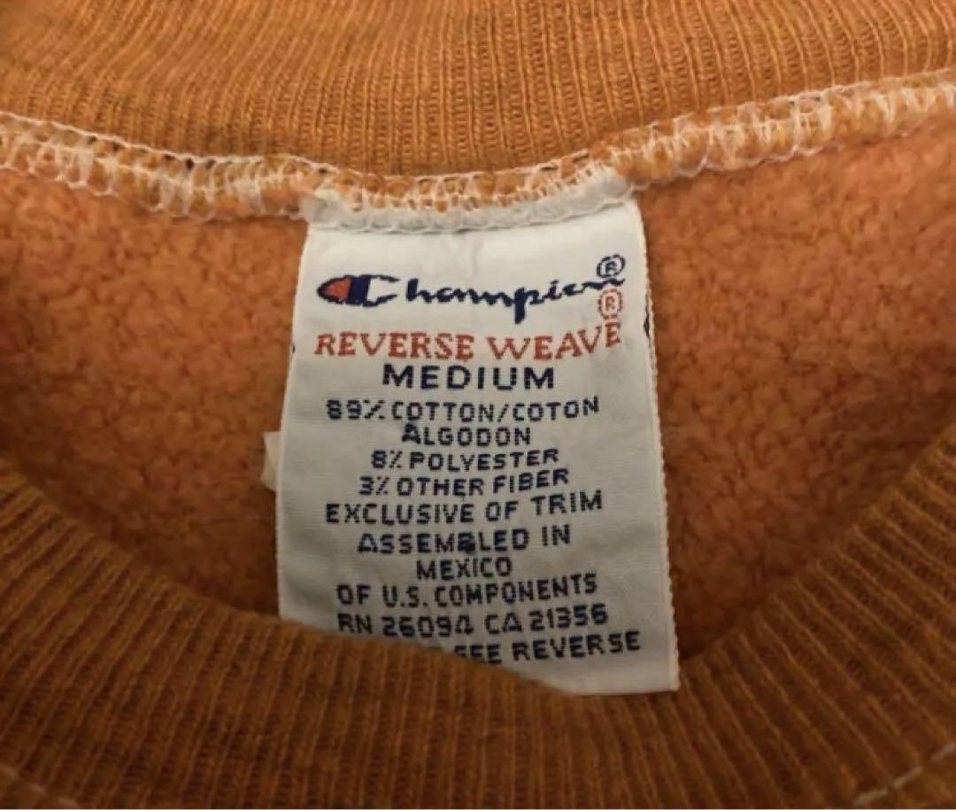 USA製 90s Champion R/W Sweatshirt 