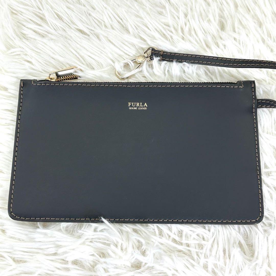 極美品/ポーチ付き】フルラ ステイシー 2way ショルダーバッグ