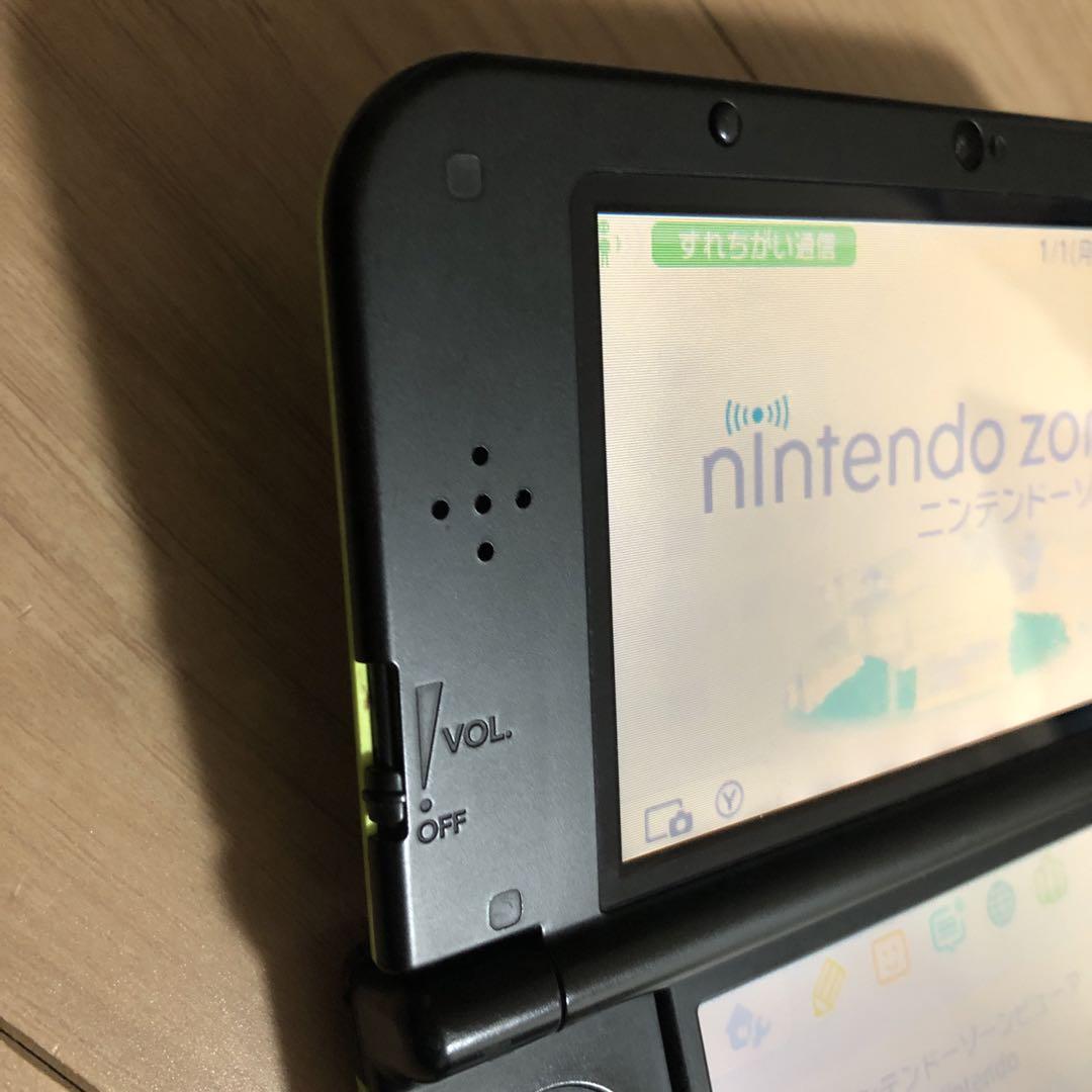 new Nintendo3DS LL ライム×ブラック