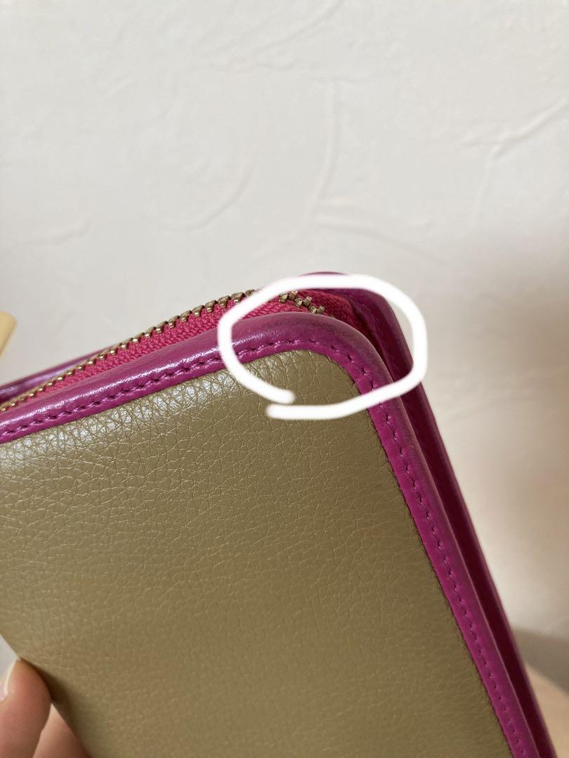 LOEWE アマソナ レッド 長財布 美品☆LOEWE アマソナ 長財布