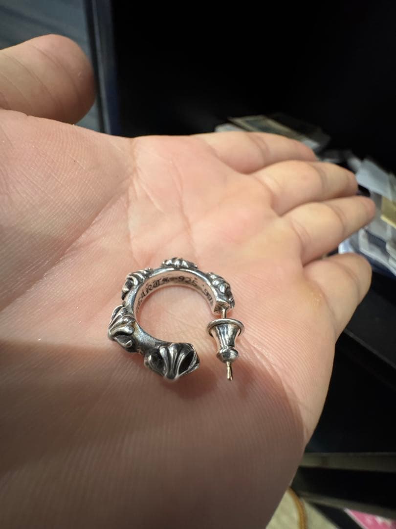 CH ピアス 片耳用 シルバー 14K CH ピアス 片耳用 シルバー 14K